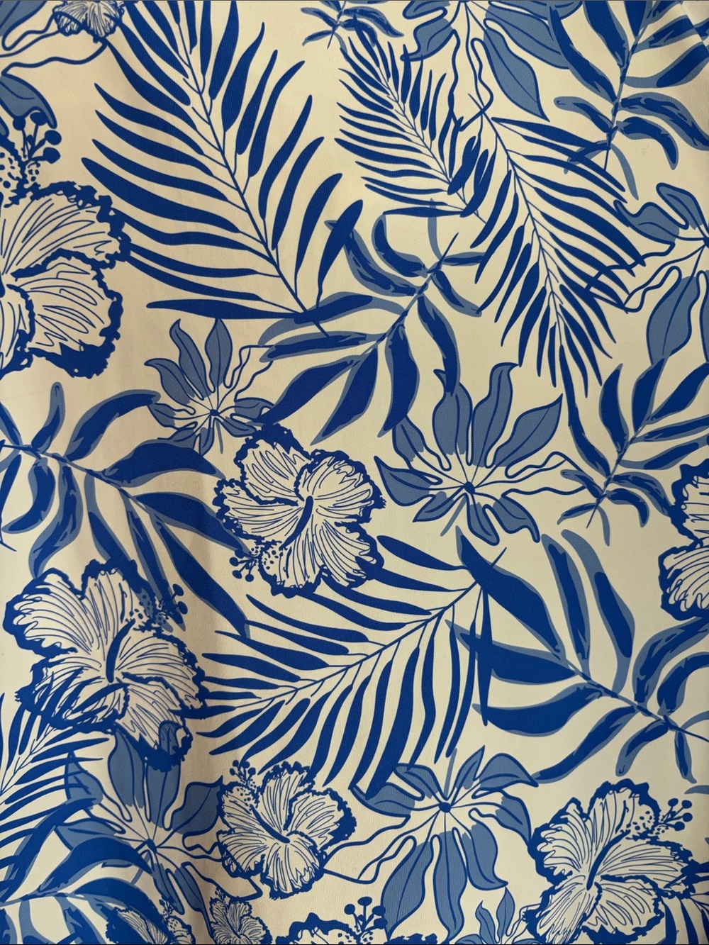 Lulu-B Zipper SWING DRESS UPF50+ SUMMER BREEZE BLUE womens XL tropical beach NWT - Picture 13 of 13